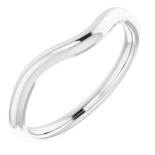 Load image into Gallery viewer, Sterling Silver Band for 10x8 mm Oval Ring

