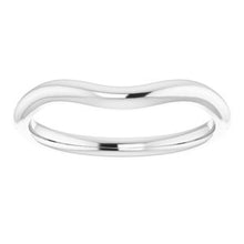 Charger l'image dans la galerie, Sterling Silver Band for 8 mm Cushion Ring
