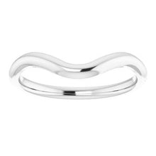 Load image into Gallery viewer, Sterling Silver Band for 13 mm Cushion Ring
