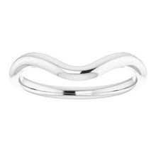 Charger l'image dans la galerie, Sterling Silver Band for 14 mm Cushion Ring
