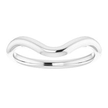 Load image into Gallery viewer, Sterling Silver Band for 15 mm Cushion Ring
