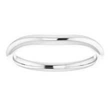 Charger l'image dans la galerie, Sterling Silver Band for 5 mm Square Ring
