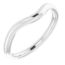 Load image into Gallery viewer, Sterling Silver Band for 9 mm Square Ring
