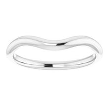 Load image into Gallery viewer, Sterling Silver Band for 9 mm Square Ring
