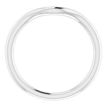 Charger l'image dans la galerie, Sterling Silver Band for 4.8 mm Round Ring
