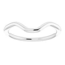 Charger l'image dans la galerie, Sterling Silver Band for 7.4 mm Round Ring
