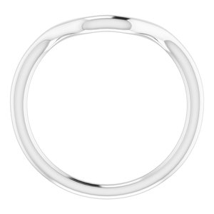 Sterling Silver Band for 10 mm Round Ring