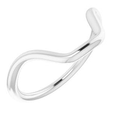 Charger l'image dans la galerie, Sterling Silver Band for 15 mm Round Ring
