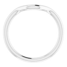 Charger l'image dans la galerie, Sterling Silver Band for 9x7 mm Oval Ring
