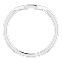 Charger l'image dans la galerie, Sterling Silver Band for 10x8 mm Oval Ring
