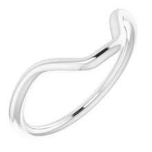 Charger l'image dans la galerie, Sterling Silver Band for 11x9 mm Oval Ring
