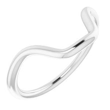 Charger l'image dans la galerie, Sterling Silver Band for 14x10 mm Oval Ring
