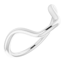 Charger l'image dans la galerie, Sterling Silver Band for 16x12 mm Oval Ring
