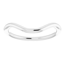 Charger l'image dans la galerie, Sterling Silver Band for 8 mm Cushion Ring
