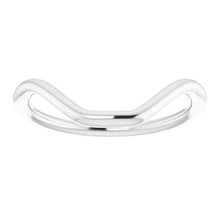 Charger l'image dans la galerie, Sterling Silver Band for 11 mm Cushion Ring
