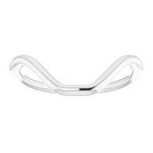 Charger l'image dans la galerie, Sterling Silver Band for 14 mm Cushion Ring
