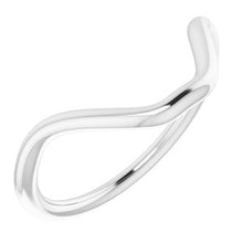 Charger l'image dans la galerie, Sterling Silver Band for 15 mm Cushion Ring
