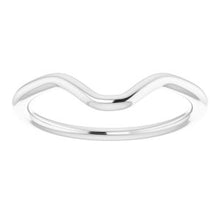 Charger l'image dans la galerie, Sterling Silver Band for 7x5 mm Emerald Ring
