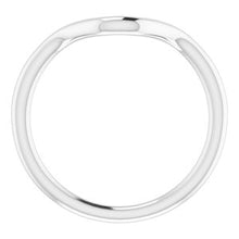 Charger l'image dans la galerie, Sterling Silver Band for 8x6 mm Emerald Ring
