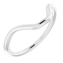 Charger l'image dans la galerie, Sterling Silver Band for 10x8 mm Emerald Ring

