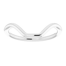 Charger l'image dans la galerie, Sterling Silver Band for 10x8 mm Emerald Ring
