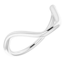 Charger l'image dans la galerie, Sterling Silver Band for 16x12 mm Emerald Ring
