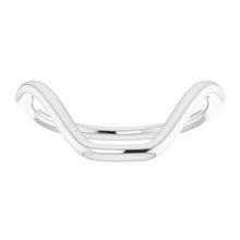 Charger l'image dans la galerie, Sterling Silver Band for 16x12 mm Emerald Ring
