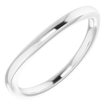 Charger l'image dans la galerie, Sterling Silver Band for 8 mm Round Ring
