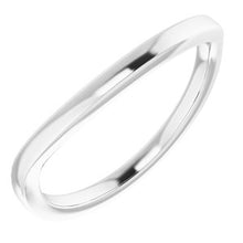 Charger l'image dans la galerie, Sterling Silver Band for 15 mm Round Ring
