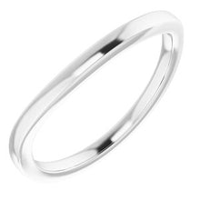 Charger l'image dans la galerie, Sterling Silver Band for 8x6 mm Oval Ring
