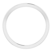 Charger l'image dans la galerie, Sterling Silver Band for 12x10 mm Oval Ring
