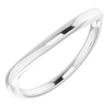 Charger l'image dans la galerie, Sterling Silver Band for 16x12 mm Oval Ring
