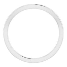 Charger l'image dans la galerie, Sterling Silver Band for 14 mm Cushion Ring
