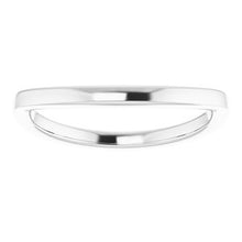 Charger l'image dans la galerie, Sterling Silver Band for 14 mm Cushion Ring
