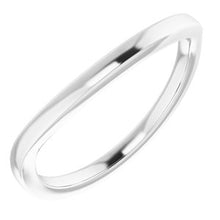 Charger l'image dans la galerie, Sterling Silver Band for 14x10 mm Emerald Ring
