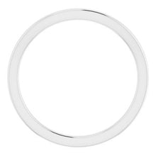 Charger l'image dans la galerie, Sterling Silver Band for 4.5 mm Square Ring
