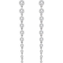 Load image into Gallery viewer, Bezel-Set Graduated Earrings
