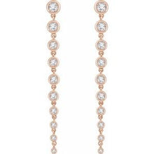 Charger l&#39;image dans la galerie, Bezel-Set Graduated Earrings
