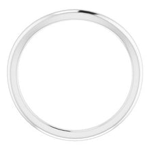 Charger l'image dans la galerie, Sterling Silver Band for 5.8 mm Round Ring
