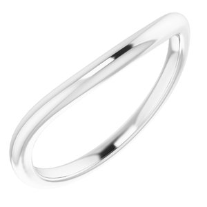 Sterling Silver Band for 5.5 mm Round Ring