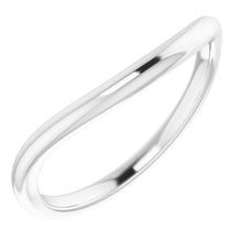 Charger l'image dans la galerie, Sterling Silver Band for 7 mm Round Ring
