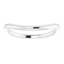 Charger l'image dans la galerie, Sterling Silver Band for 6.5 mm Round Ring
