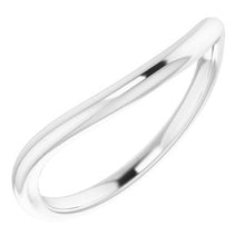 Charger l'image dans la galerie, Sterling Silver Band for 8 mm Round Ring
