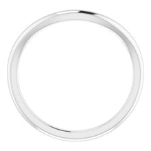Charger l'image dans la galerie, Sterling Silver Band for 8 mm Round Ring
