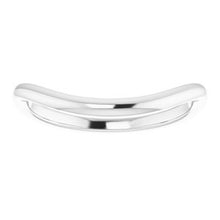 Charger l&#39;image dans la galerie, Sterling Silver Band for 9.4 mm Round Ring
