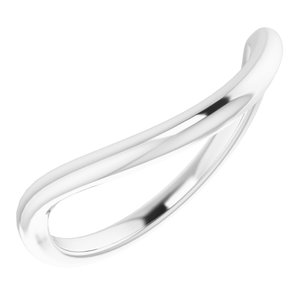 Sterling Silver Band for 13 mm Round Ring