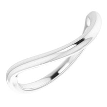 Charger l'image dans la galerie, Sterling Silver Band for 15 mm Round Ring
