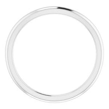 Charger l'image dans la galerie, Sterling Silver Band for 5x3 mm Oval Ring
