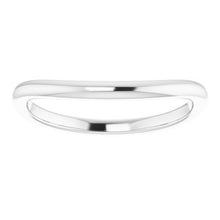 Charger l'image dans la galerie, Sterling Silver Band for 7x5 mm Oval Ring
