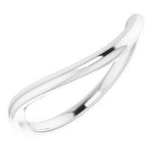 Charger l'image dans la galerie, Sterling Silver Band for 16x12 mm Oval Ring
